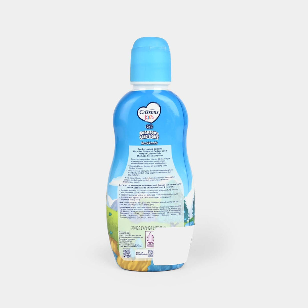 KIDS 2IN1 SHAMPOO FRESH & NOURISHING 180ml