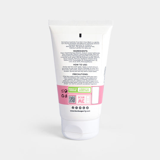 Dermellow Face Wash | Strawberry - Kids Skincare