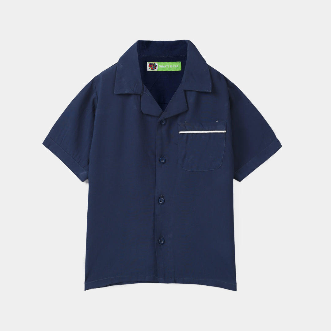 Infant Boys Viscose Nightwear (Basic) - Blue