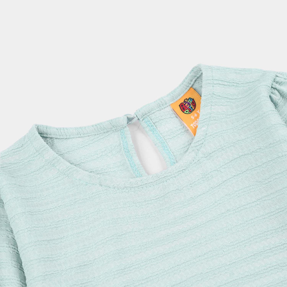 Girls Jersey T-Shirt - Green