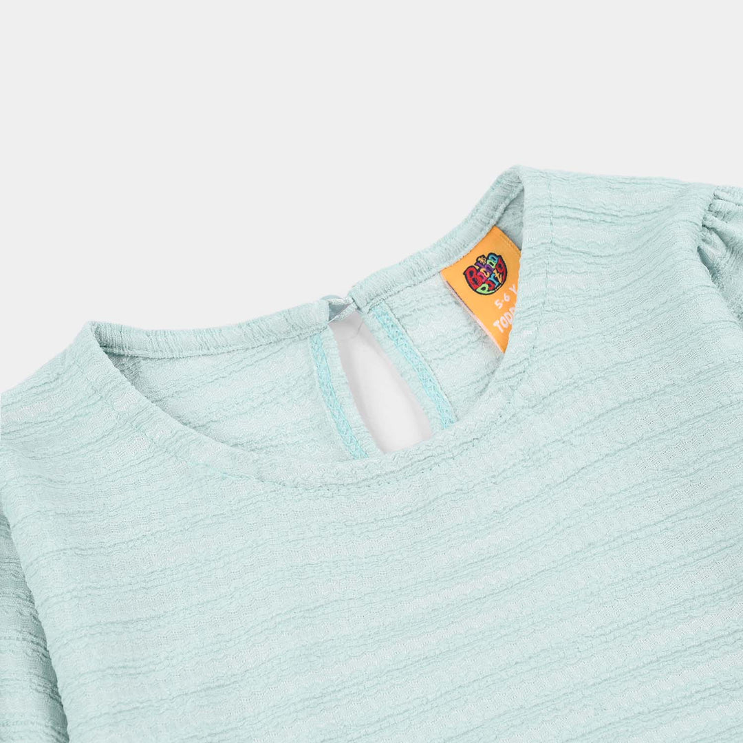 Girls Jersey T-Shirt - Green