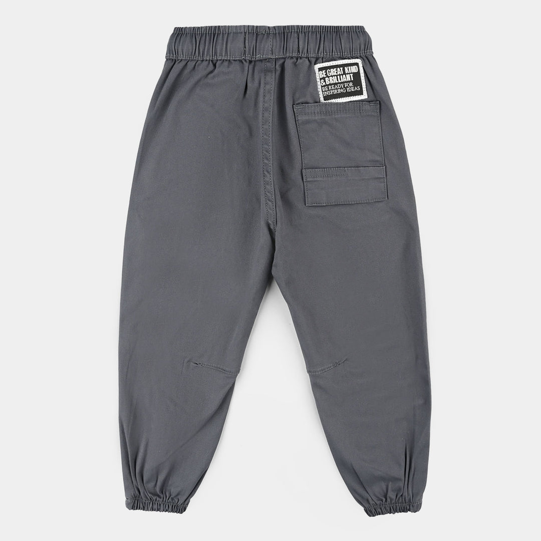 Teens Boys Cotton Pants Brilliant - Grey