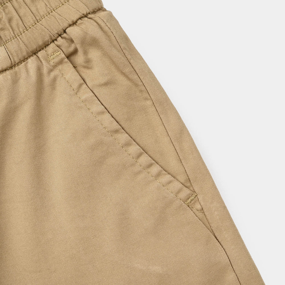 Boys Cotton Twill Pants (Roll Up) – Brown