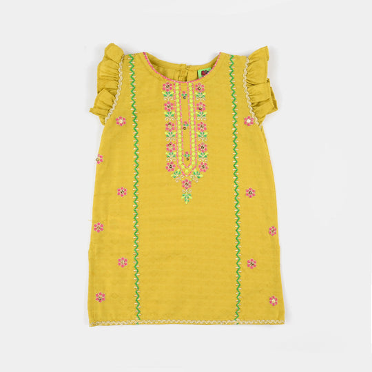 Infant Girls Jacquard 2Pcs - Olive