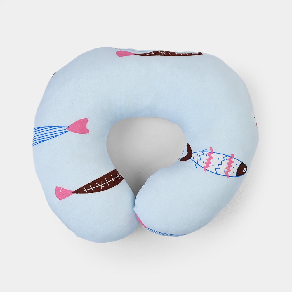 Neck Pillow Fish - Blue