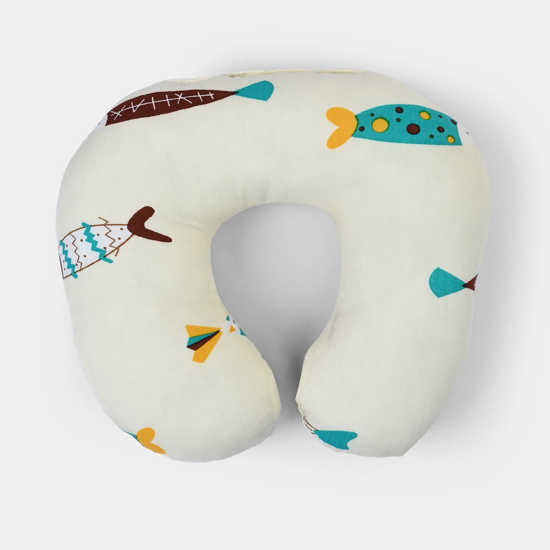 Neck Pillow Fish - Light Green