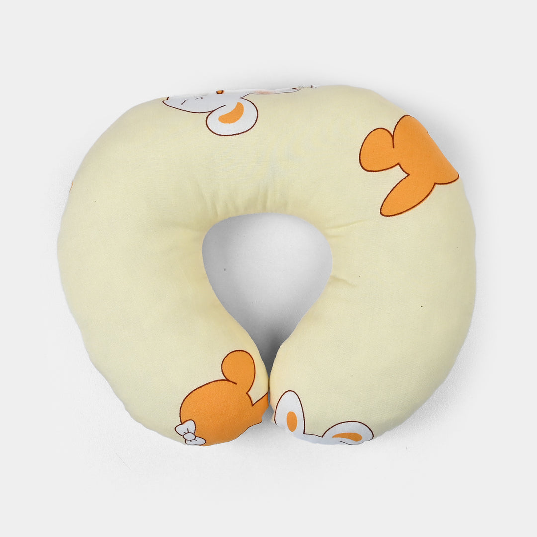 Neck Pillow Rabbit - Yellow