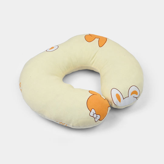 Neck Pillow Rabbit - Yellow