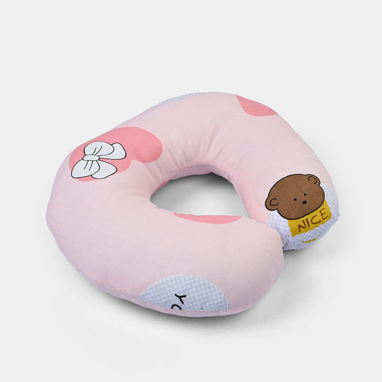 Neck Pillow Bear - Pink