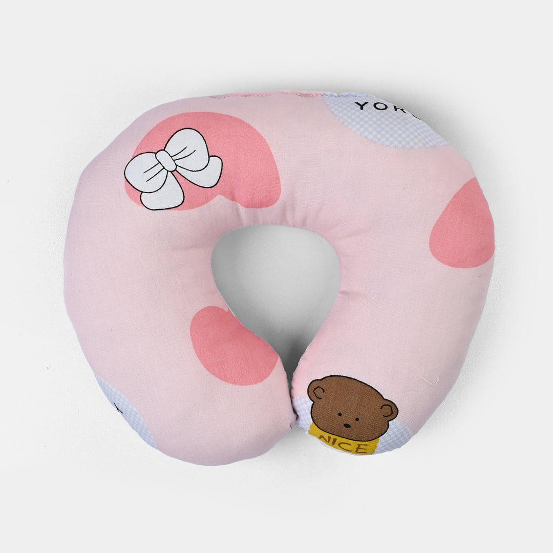 Neck Pillow Bear - Pink
