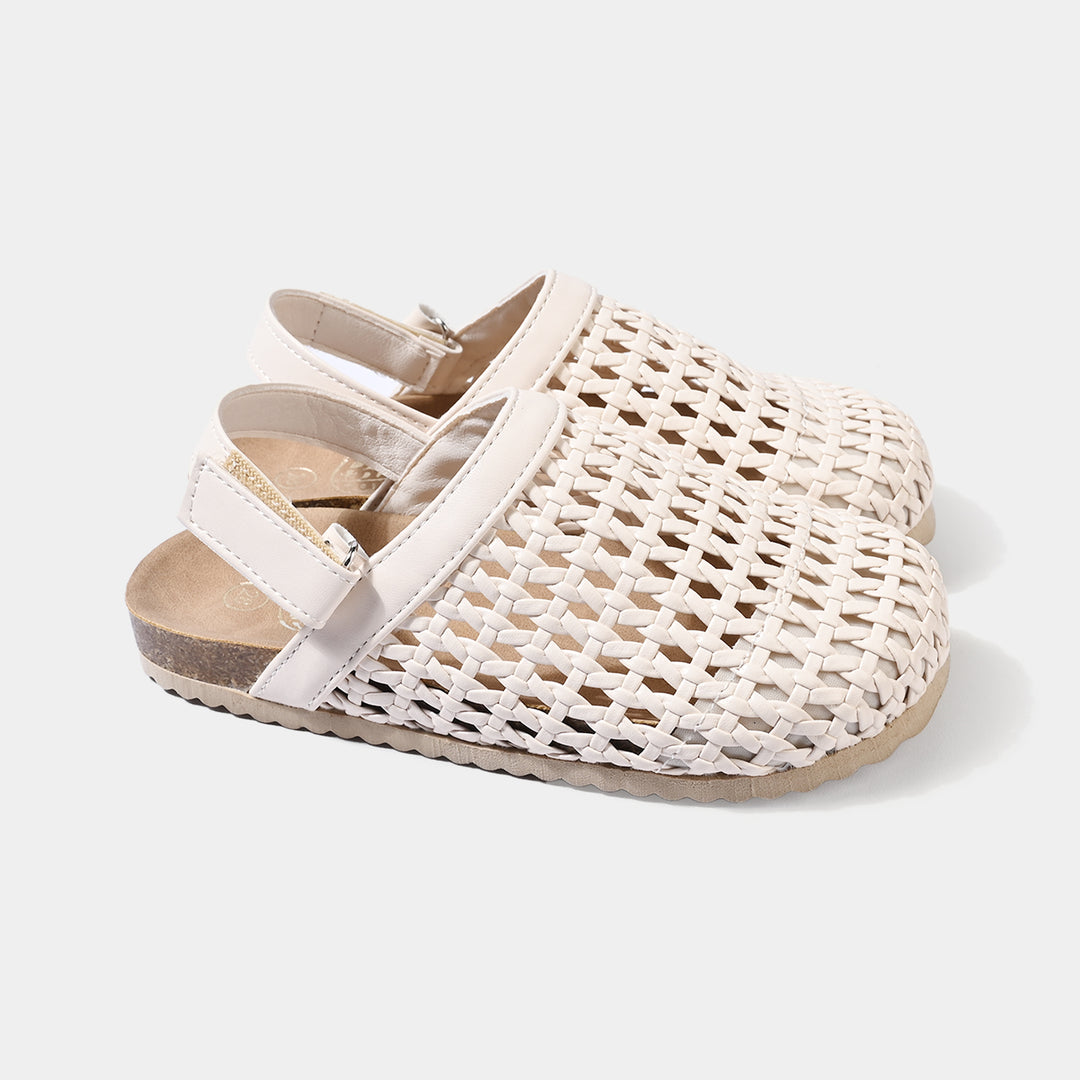 Girls Sandal 128-5-BEIGE