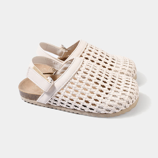 Girls Sandal 128-5-BEIGE