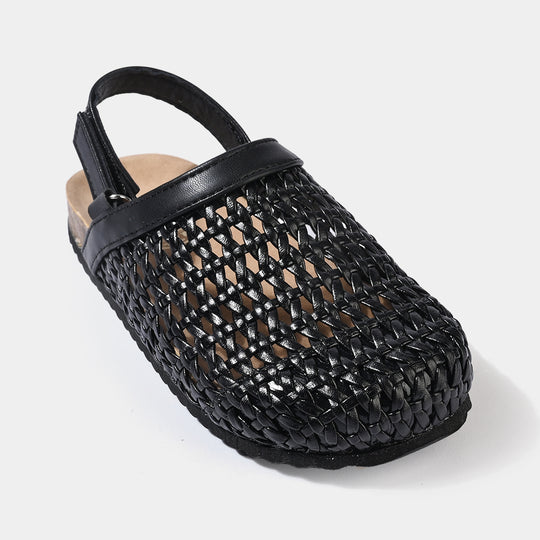 Girls Sandal 128-5-BLACK