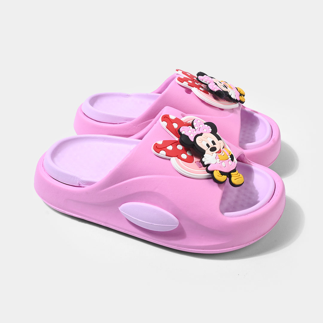 Girls Slipper 013-Q39-Fuchsia