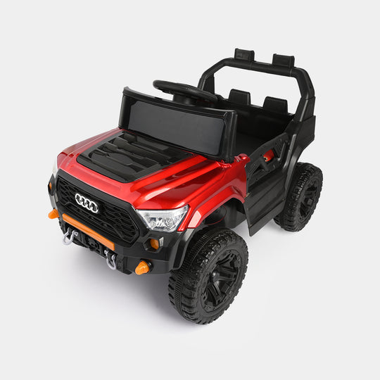 Kids' Electric Off-Road Luxury SUV Ride-On Jeep