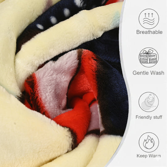 Double Ply Baby Blanket | 100"x130"