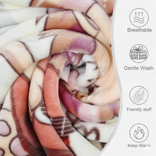 Double Ply Baby Blanket | 100"x130"