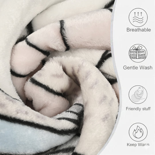 Double Ply Baby Blanket | 100"x130"