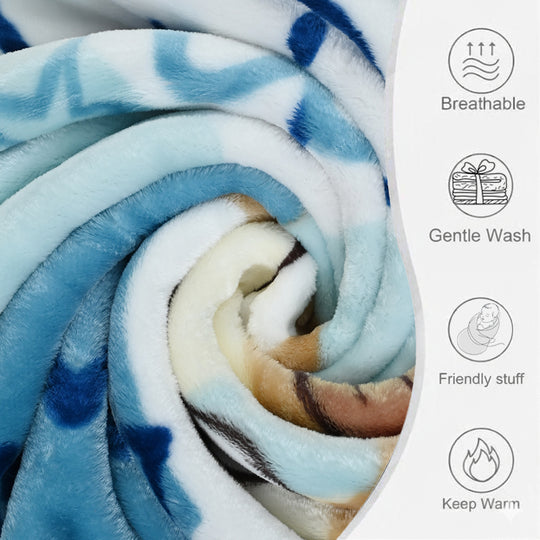 Double Ply Baby Blanket | 100"x130"