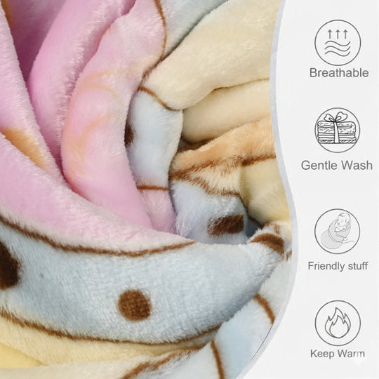 Double Ply Baby Blanket | 100"x130"