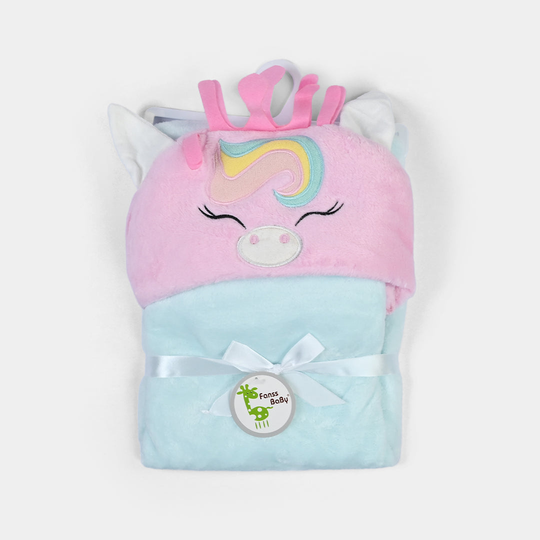 Baby Hooded Blanket – Soft & Cozy