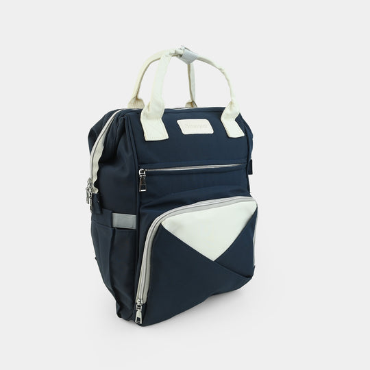 Essential Mother Backpack for Baby Care - Navy