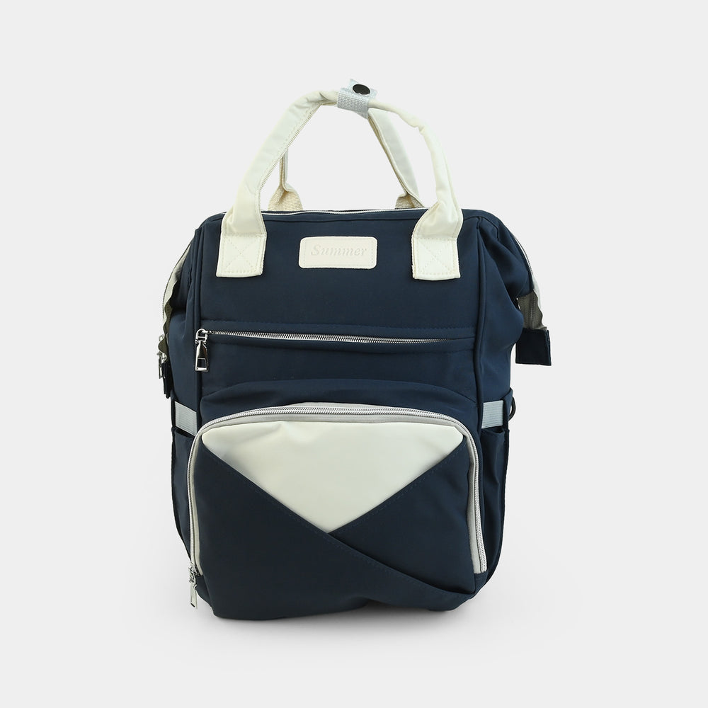 Essential Mother Backpack for Baby Care - Navy