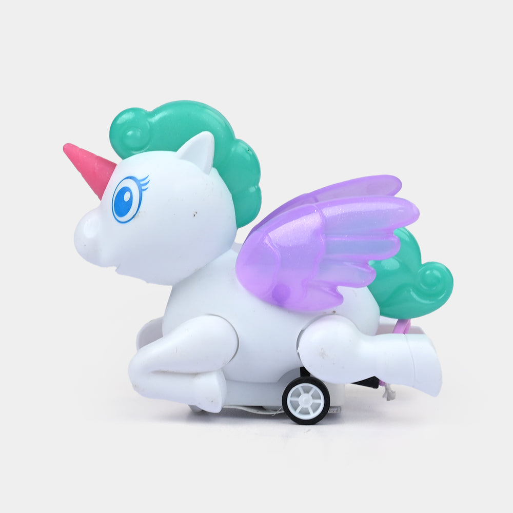 Cute Pull-Back Dinky Toy with Light