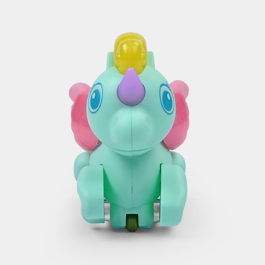 Cute Pull-Back Dinky Toy with Light