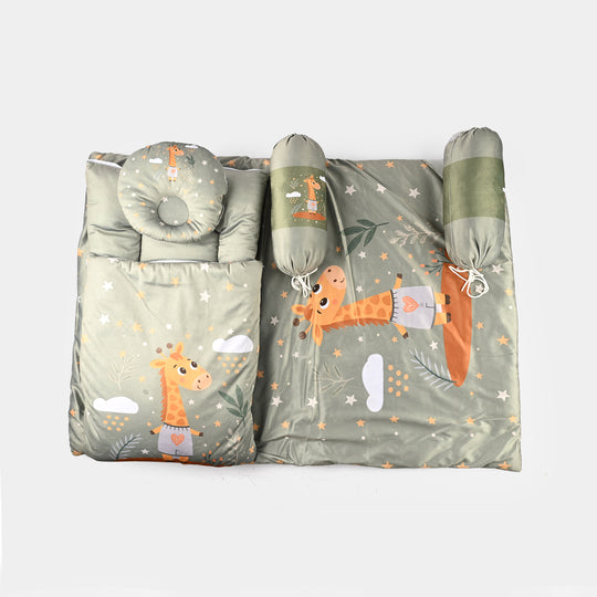 Baby Sleeping Bedding Set with Pillow & Bolsters