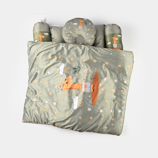 Baby Sleeping Bedding Set with Pillow & Bolsters