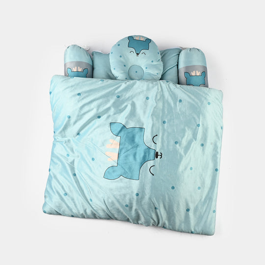 Baby Sleeping Bedding Set with Pillow & Bolsters