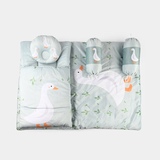 Baby Sleeping Bedding Set with Pillow & Bolsters