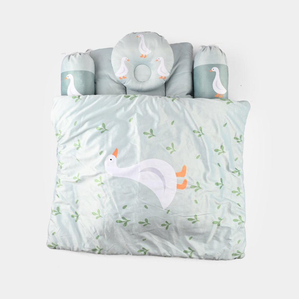Baby Sleeping Bedding Set with Pillow & Bolsters