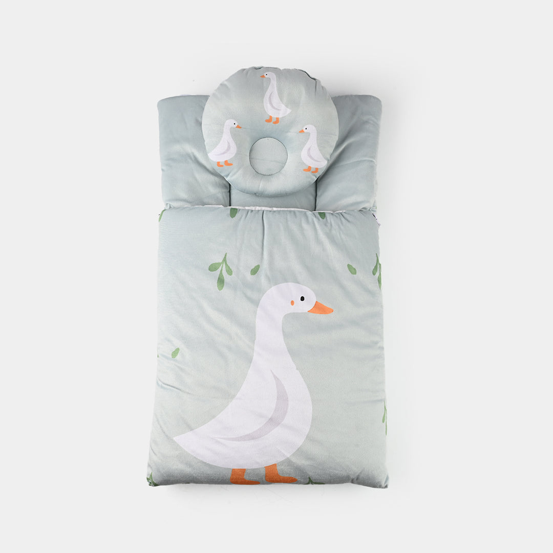 Baby Sleeping Bedding Set with Pillow & Bolsters