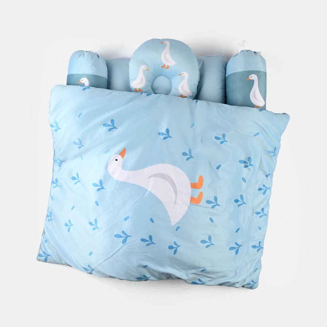 Baby Sleeping Bedding Set with Pillow & Bolsters