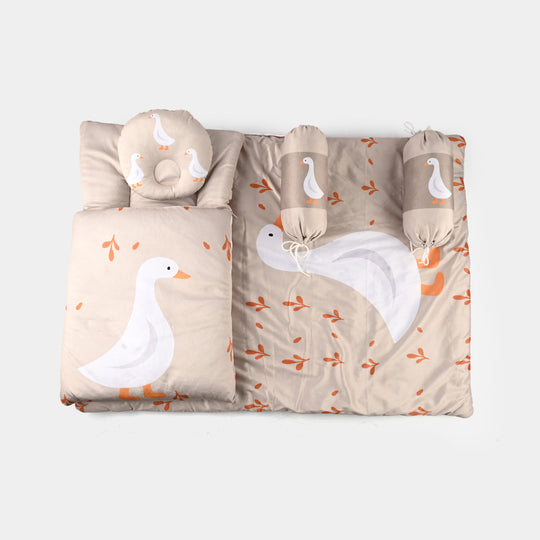 Baby Sleeping Bedding Set with Pillow & Bolsters