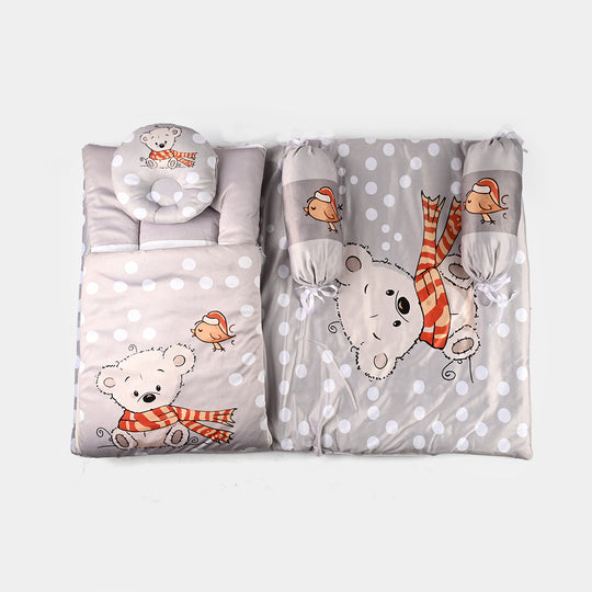 Baby Sleeping Bedding Set with Pillow & Bolsters