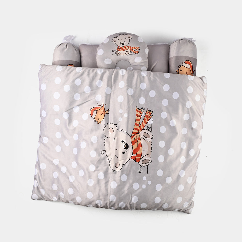 Baby Sleeping Bedding Set with Pillow & Bolsters