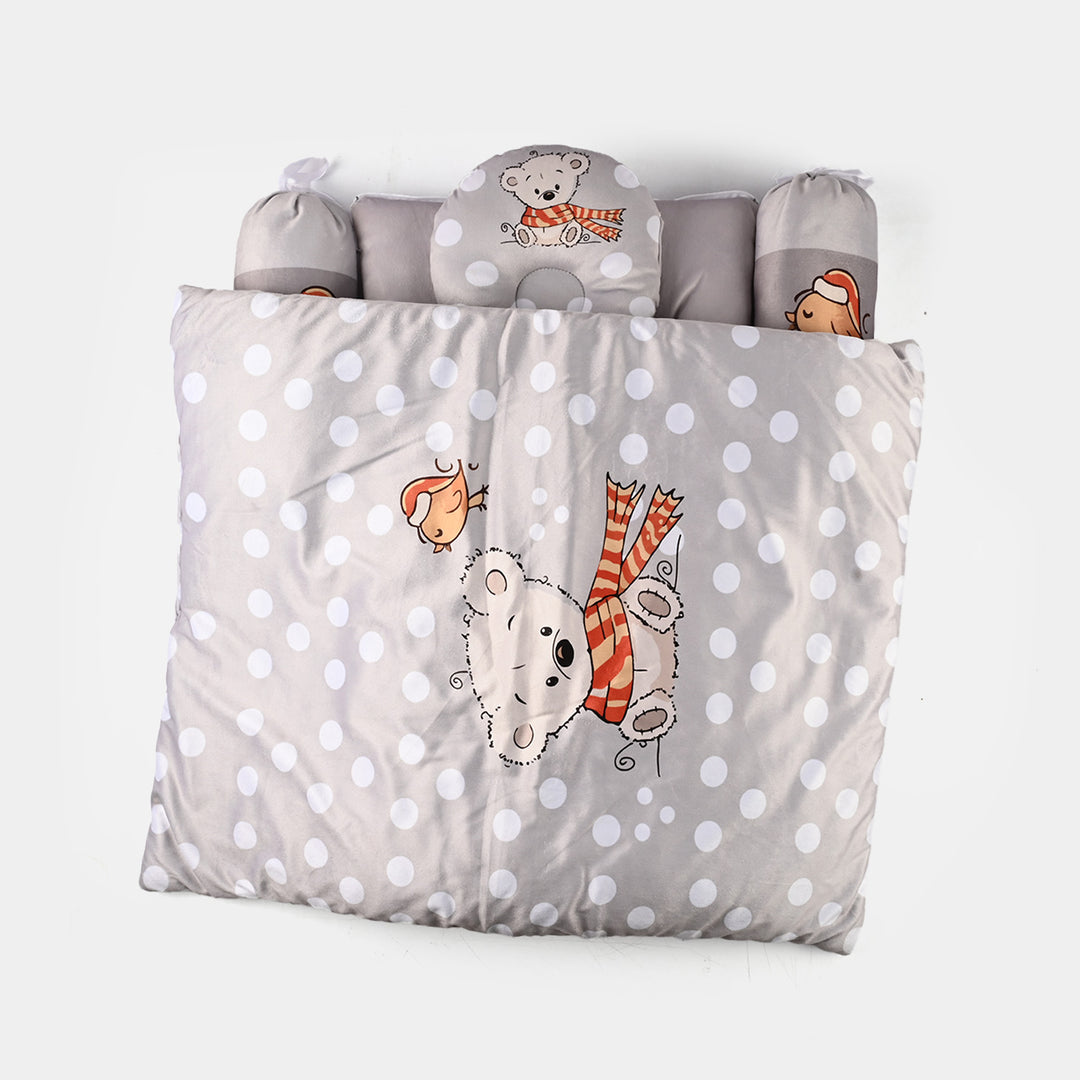 Baby Sleeping Bedding Set with Pillow & Bolsters