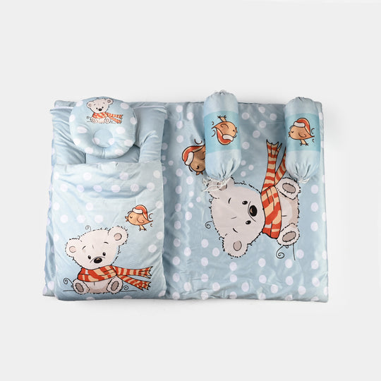 Baby Sleeping Bedding Set with Pillow & Bolsters
