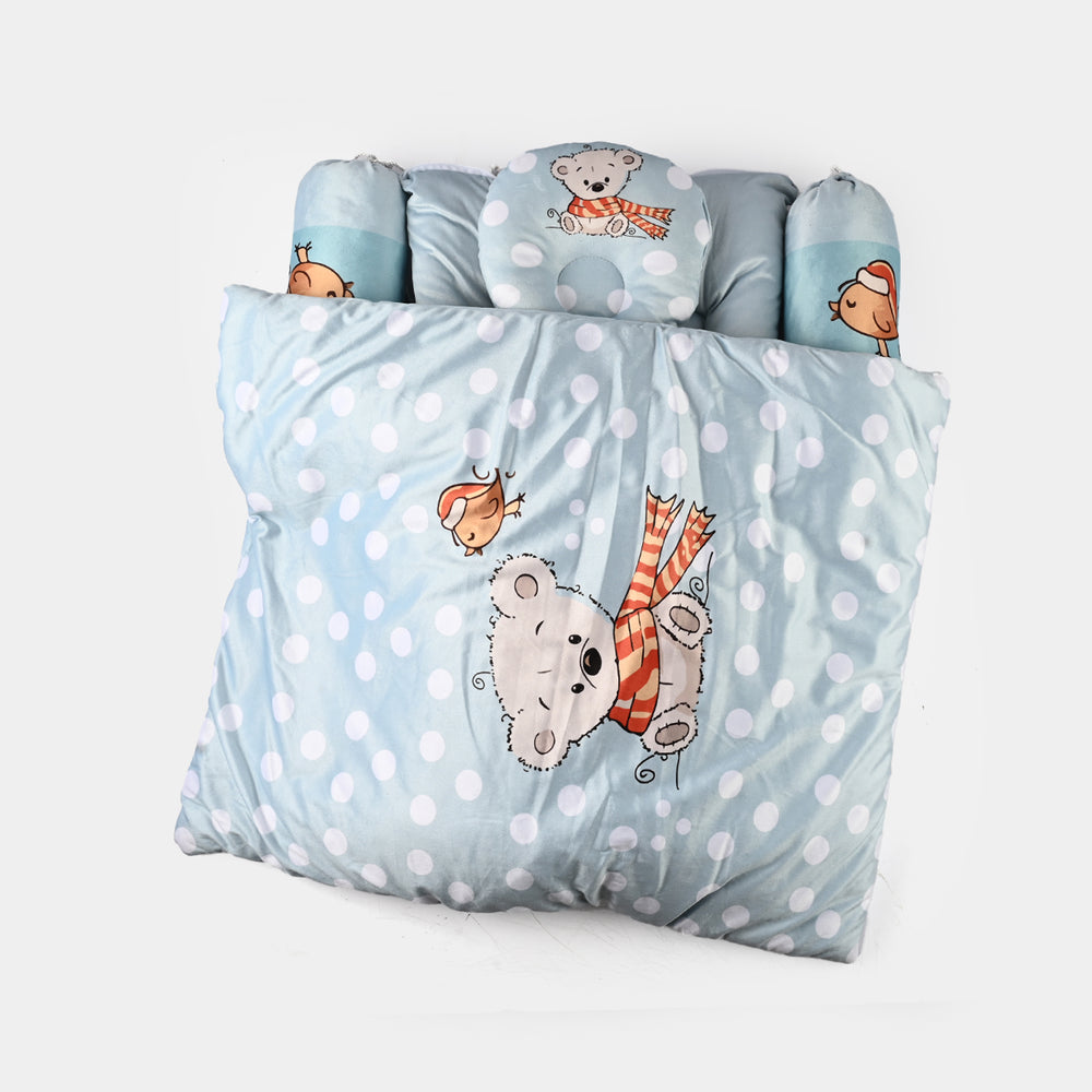Baby Sleeping Bedding Set with Pillow & Bolsters