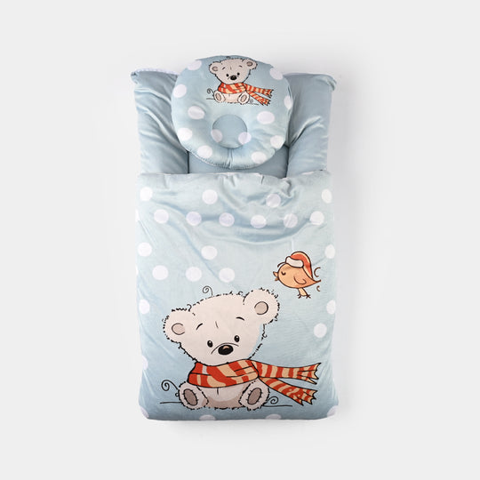 Baby Sleeping Bedding Set with Pillow & Bolsters