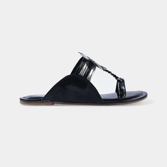 Girls Kolhapuri MT-07-BLACK