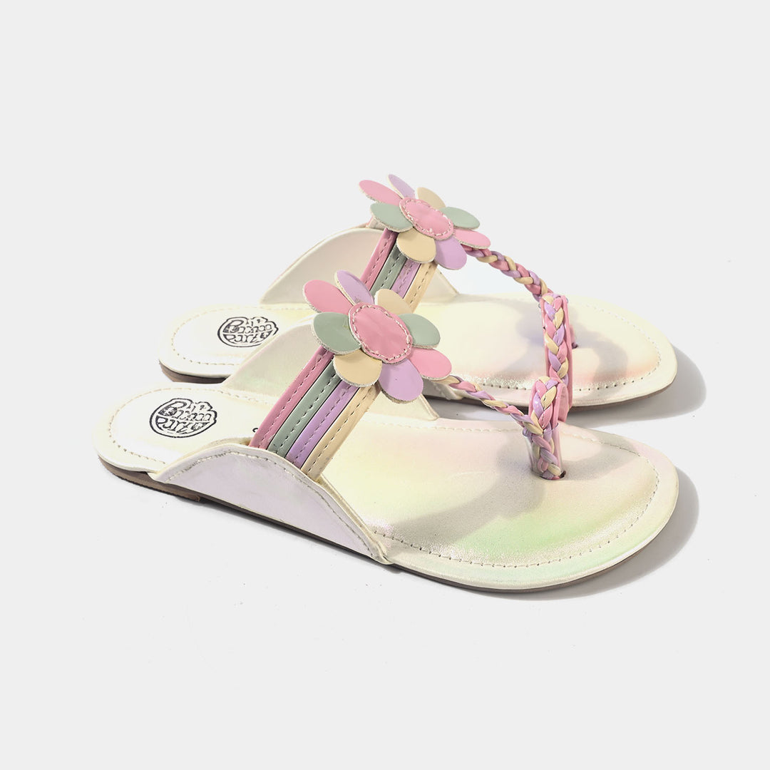 Girls Kolhapuri MT-07-Multi