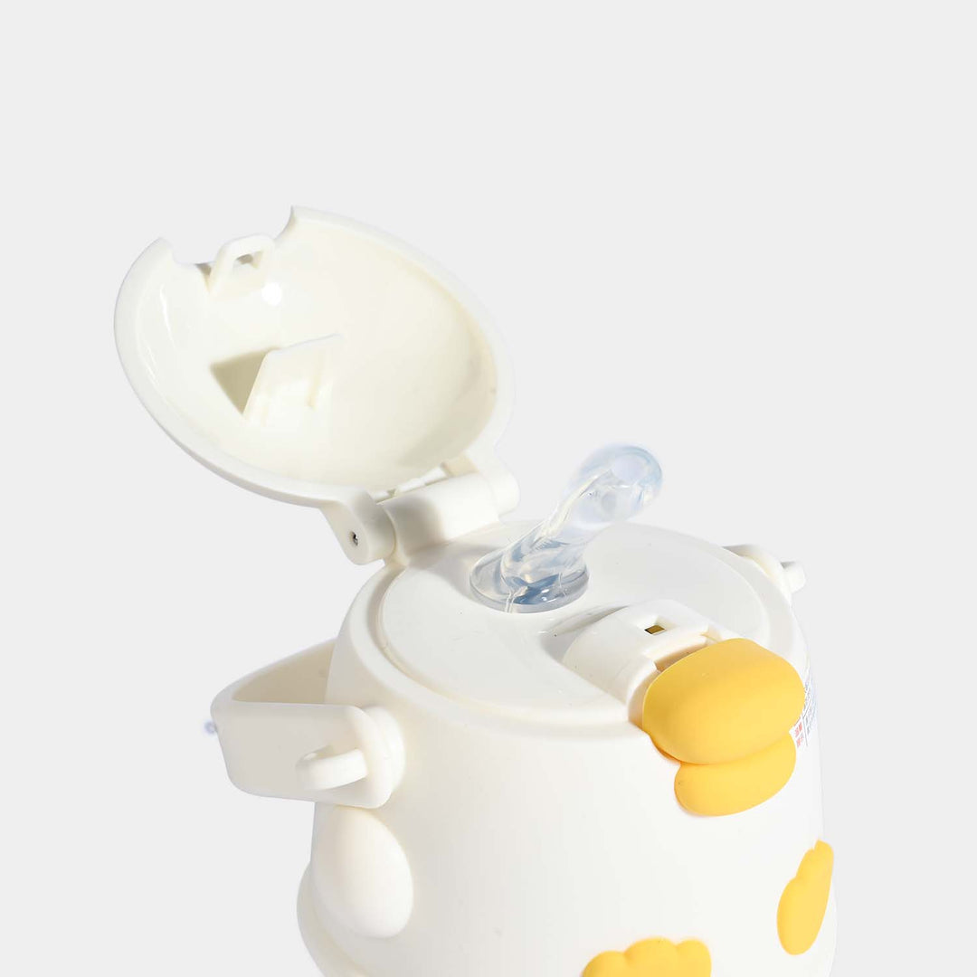 DUCK CHARACTER WATER BOTTLE/BEAKER | SH2892 YELLOW