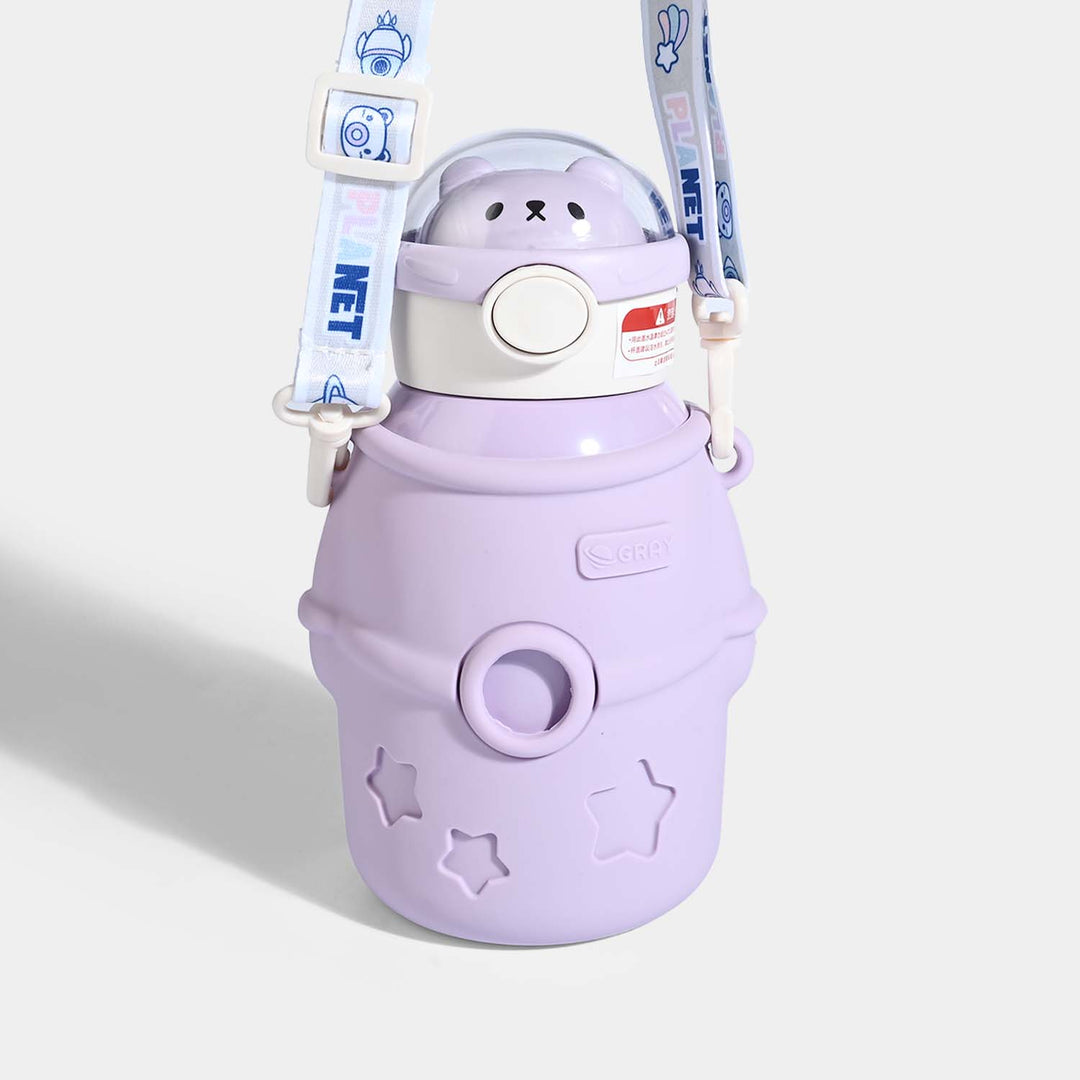 SPACE BEAR EXPLORER WATER BOTTLE/BEAKER | SH2893 PURPLE