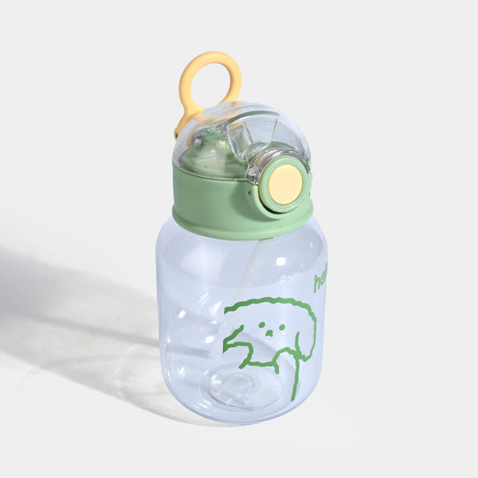 CARTOON TRANSPARENT WATER BOTTLE/BEAKER | SH2898 BLUE