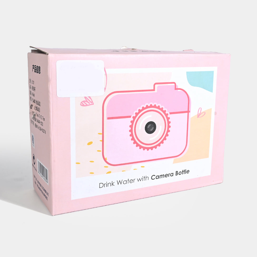CREATIVE CAMERA SHAPED WATER BOTTLE/BEAKER | SH2899 PINK