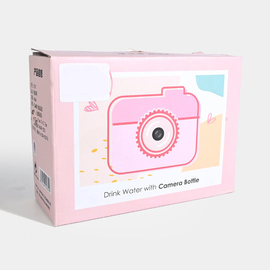 CREATIVE CAMERA SHAPED WATER BOTTLE/BEAKER | SH2899 PINK